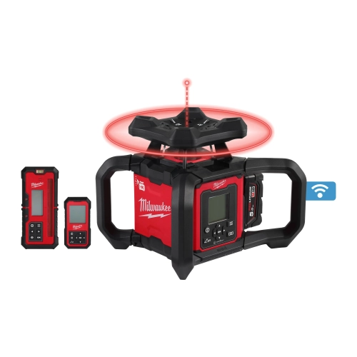 M18 RLOHV1200-501C Niwelator laserowy czerwony 1200m Milwaukee – widok 3