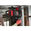Niwelator Milwaukee M18 RLOHVG300 zamocowany na profilu pod stropem