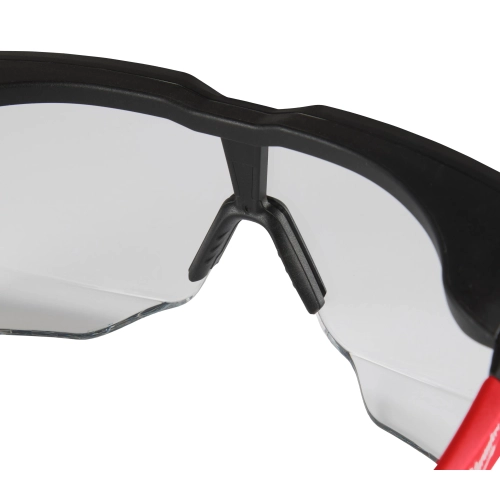 Okulary ochronne bezbarwne na okulary korekcyjne Milwaukee – widok 3