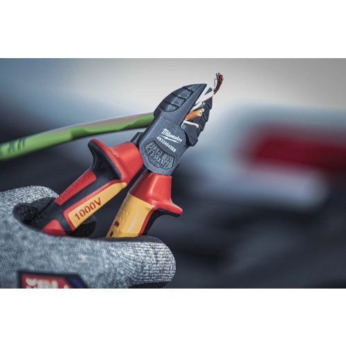 Szczypce do cięcia bocznego izolowane VDE 180mm Milwaukee – widok 4