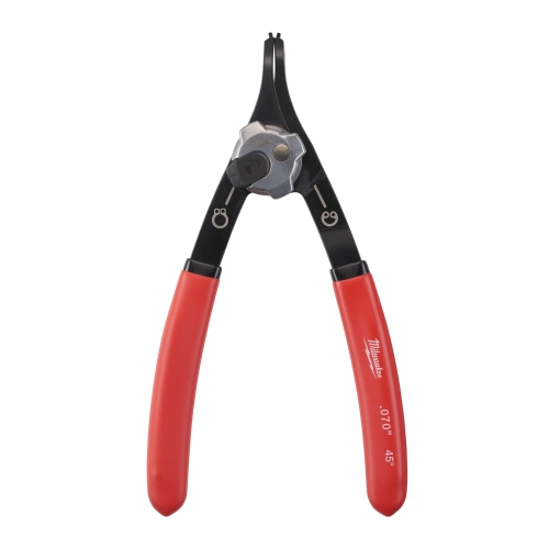 Szczypce wygięte 45° do pierścieni osadczych segera 1,8mm Milwaukee