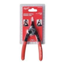 Szczypce wygięte 90° do pierścieni osadczych segera 1,2mm Milwaukee – widok 2