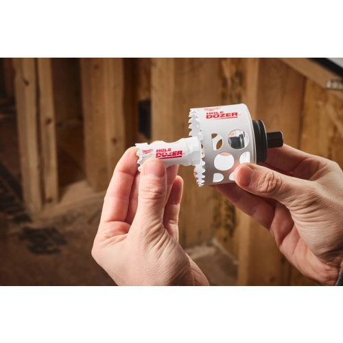 Uniwersalny adapter do otwornic QUIK-LOK QL 32-210mm Milwaukee – widok 4