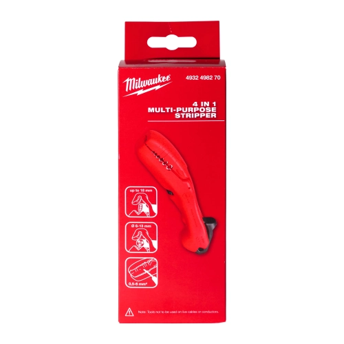 Wielofunkcyjne narzędzie do ściągania izolacji 4 w 1 Milwaukee 4932498270