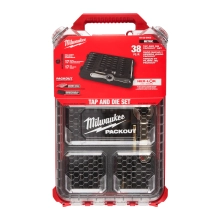 Zestaw gwintowników i narzynek PACKOUT 28el. Milwaukee – widok 2