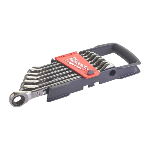 Zestaw kluczy płasko-oczkowych z grzechotką (7szt) MAXBITE Milwaukee 4932464993