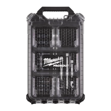 Zestaw nasadek 1/4″ z grzechotką (28szt.) PACKOUT Milwaukee – widok 2 Zestaw nasadek 1/4″ z grzechotką (28szt.) PACKOUT Milwaukee – widok 2