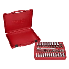 Zestaw nasadek 3/8″ z grzechotką (56szt.) Milwaukee – widok 2