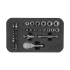 Zestaw nasadek z grzechotką 1/4″ (39szt.) Milwaukee 4932492672