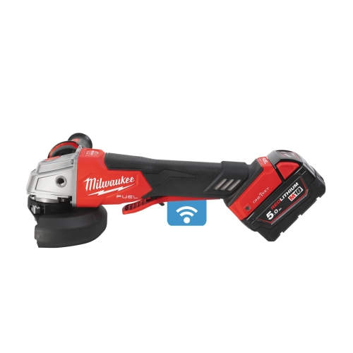 M18 ONEFSAG125XPDB-502X Szlifierka kątowa 125MM ONE-KEY z hamulcem i włącznikiem łopatkowym Milwaukee 4933478435