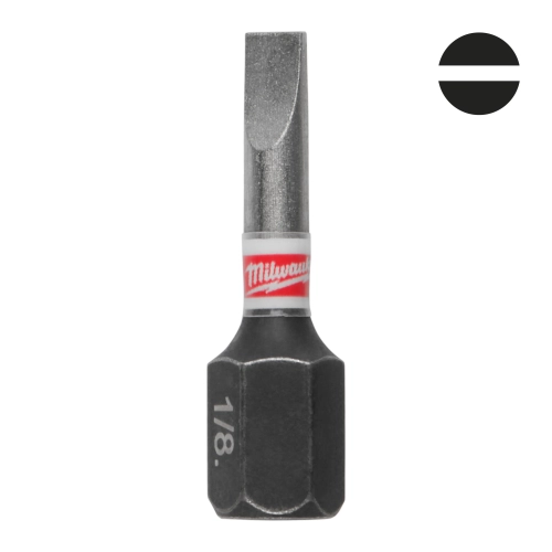 Bit udarowy Milwaukee SHOCKWAVE IMPACT DUTY SL 0,8x5,5 mm (3szt)