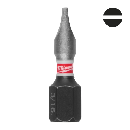 Bit udarowy Milwaukee SHOCKWAVE IMPACT DUTY SL 1,2x6,5 mm (3szt)
