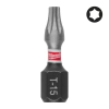 Bit udarowy Milwaukee SHOCKWAVE IMPACT DUTY TORX 15 / 25 mm (3szt)