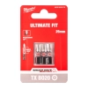 Bit udarowy Milwaukee SHOCKWAVE IMPACT DUTY TORX BO 20 / 25 mm (3szt) – widok 2