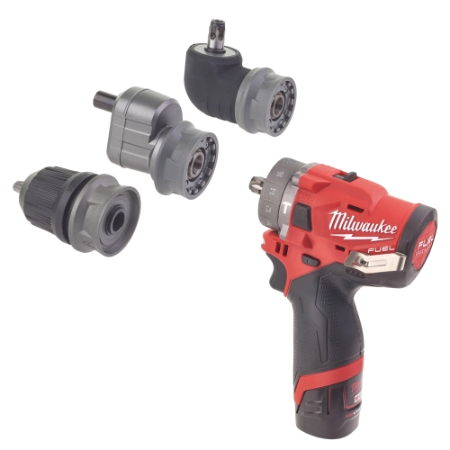 M12 FPDXKIT-202X Wiertarko-wkrętarka z wymiennym uchwytem 37 Nm Milwaukee 4933464138