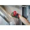 Milwaukee M12 FID2 wkręca wkręt samowiercący w kanał wentylacyjny z blachy
