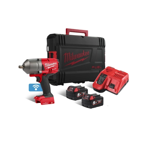 M18 ONEFHIWF12-502X M18 FUEL™ ONE-KEY™ Klucz udarowy 1/2˝ o wysokim momencie obrotowym z pierścieniem zabezpieczającym Milwaukee – widok 3