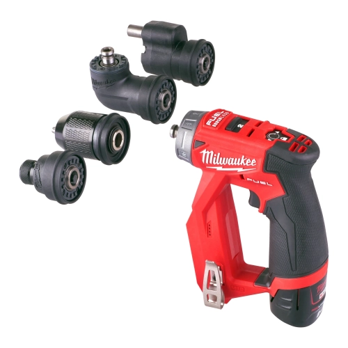 M12 FDDXKIT-202X Subkompaktowa wiertarko-wkrętarka Milwaukee z wymiennym uchwytem