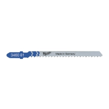 Brzeszczot do wyrzynarki do cięcia po łuku metalu Milwaukee 75 mm 3 TPI (5szt) – widok 2