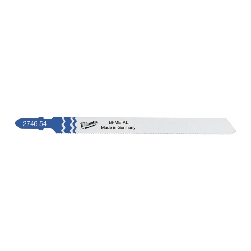 Brzeszczot do wyrzynarki do metalu uniwersalny Milwaukee bi-metal 105 mm 1.2 TPI (5szt) – widok 2 Brzeszczot do wyrzynarki do metalu uniwersalny Milwaukee bi-metal 105 mm 1.2 TPI (5szt) – widok 2