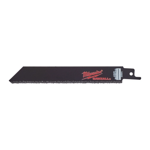 Brzeszczot do żeliwa / metalu / włókna szklanego z nasypem z węglika 150 mm