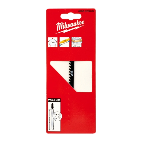 Brzeszczot z węgliekiem do tworzyw sztucznych Milwaukee 105 mm 4.2 TPI – widok 2