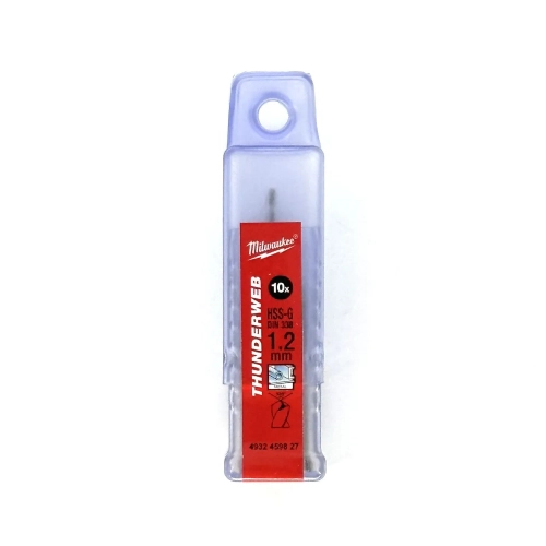 Wiertło do metalu Milwaukee HSS-G THUNDERWEB fi 1,2X38 mm (10SZT)