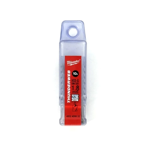 Wiertło do metalu Milwaukee HSS-G THUNDERWEB fi 1,8X46 mm (10SZT)