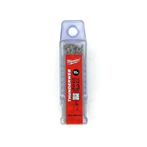Wiertło do metalu Milwaukee HSS-G THUNDERWEB fi 2,3X53 mm (10SZT)