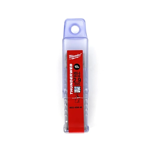 Wiertło do metalu Milwaukee HSS-G THUNDERWEB fi 2,9X61 mm (10SZT)