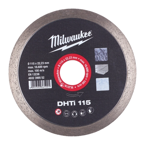 Tarcza diamentowa pełna DHTi 115 mm Milwaukee