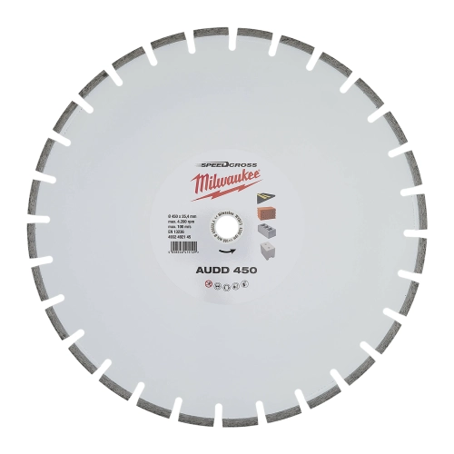 Tarcza diamentowa Milwaukee SPEEDCROSS AUDD 450 mm