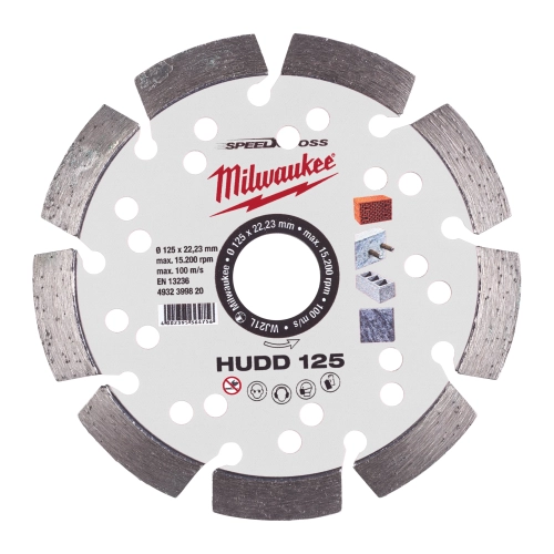 Tarcza diamentowa Milwaukee SPEEDCROSS HUDD 125 mm