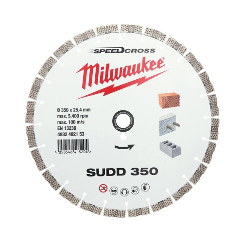 Tarcza diamentowa Milwaukee SPEEDCROSS SUDD 350 mm