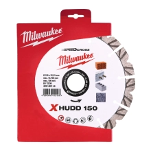 Tarcza diamentowa Milwaukee SPEEDCROSS PREMIUM X-HUDD 150 mm – widok 2