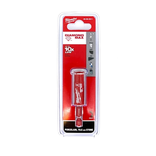 Wiertło 1/4″ do płytek Milwaukee DIAMOND MAX 12 mm