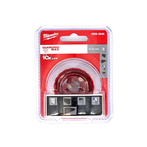 Wiertło 5/8″X18 do płytek Milwaukee DIAMOND MAX 44 mm