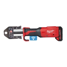 M18 ONEBLHPT-302C V-set praska do zaciskania rur FORCE LOGIC™ ONE-KEY™ zestaw - ( 3x szczęki V 15/22/28mm) Milwaukee – widok 2