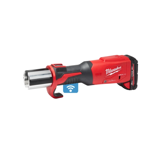 M18 ONEBLHPT-302C V-set praska do zaciskania rur FORCE LOGIC™ ONE-KEY™ zestaw - ( 3x szczęki V 15/22/28mm) Milwaukee – Obsługa jedną ręką