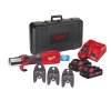 M18 ONEBLHPT-302C U-set praska do zaciskania rur FORCE LOGIC™ ONE-KEY™ zestaw - ( 3x szczęki u 16/20/25mm) Milwaukee