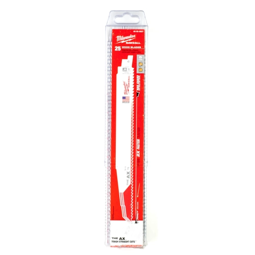 Brzeszczot do drewna Milwaukee AX 300x5 TPI (25szt)