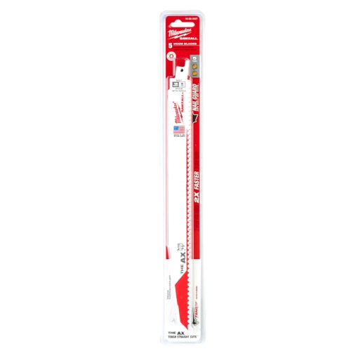 Brzeszczot do drewna Milwaukee AX 300x5 TPI (5szt) – widok 2
