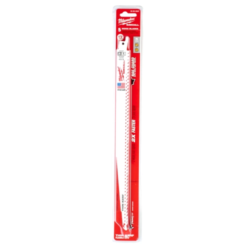 Brzeszczot do drewna Milwaukee THIN KERF 300x5 TPI (5szt)