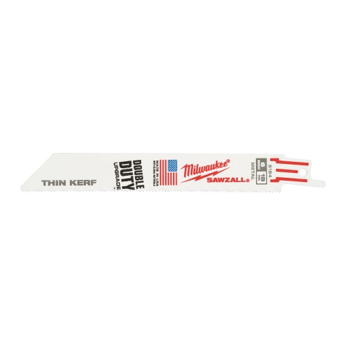 Brzeszczot do metalu Milwaukee THIN KERF 150x18 TPI (5szt) – widok 2
