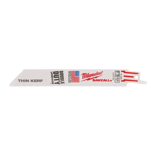 Brzeszczot do metalu Milwaukee THIN KERF 150x24 TPI (5szt)