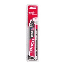 Brzeszczot do metalu Milwaukee TORCH NITRUS CARBIDE z węglikiem 150 mm (5szt) – widok 2