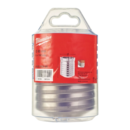 Koronka rdzeniowa TCT SDS-MAX Milwaukee 80X100 mm