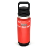 Czerwona termiczna butelka (kubek) z pokrywką PACKOUT Milwaukee 710 ml