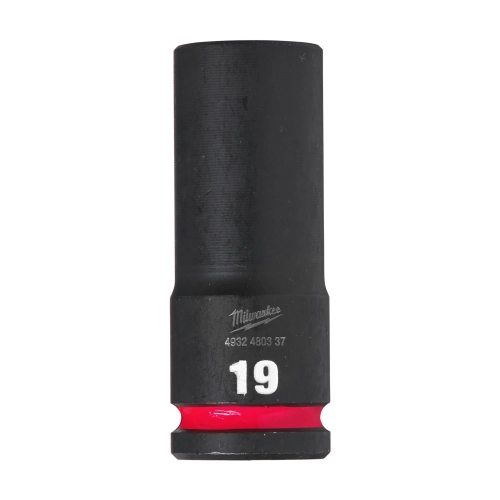 Nasadka udarowa długa 1/2″ Milwaukee SHOCKWAVE IMPACT DUTY 19 mm