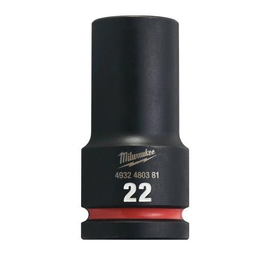 Nasadka udarowa długa 3/4″ Milwaukee SHOCKWAVE IMPACT DUTY 22 mm